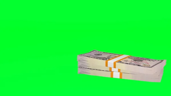 Dollar Money Composition Financial Background Many Banknotes Wads Money Business — Fotografia de Stock