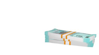 50 Indian rupees money composition. Financial background. Many banknotes and wads of money. Business or economy concept. Cash.