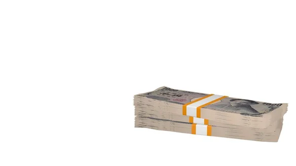 1000 Японских Иен Финансовый Фон Много Банкнот Пачек Денег Концепция — стоковое фото