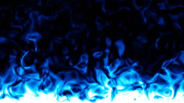 Blue Fire Background Flames Backdrop Fire — Stock Fotó