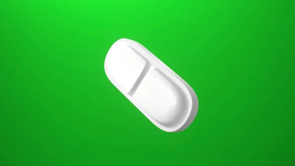 Pill Chromakey Background Medicine Painkiller — Zdjęcie stockowe