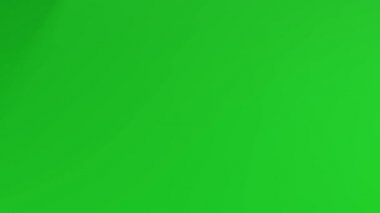 Dice falling on chromakey background. Two blue plastic cubes. Game.