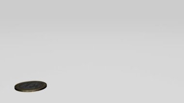 Savings concept. Stacks of coins. Business 1 Euro