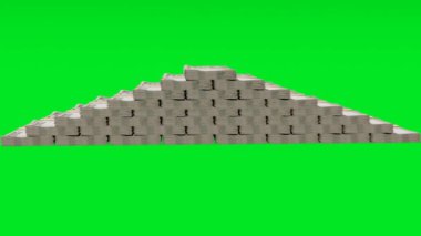 500 Ukrainian hryvnia money composition. Financial background. Many banknotes and wads of money. Business or economy concept. Cash.