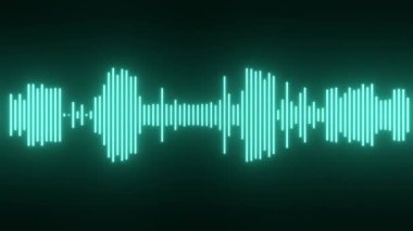 Timeline. Sound wave Running audio track