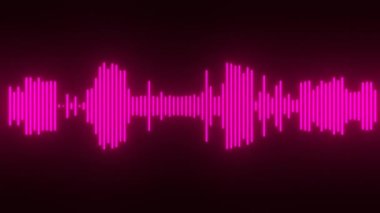 Timeline. Sound wave Running audio track