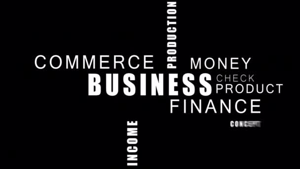 Stylish Business Background Financial Commercial Concept Intro — Αρχείο Βίντεο