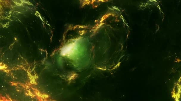 Imagini Video Spaţiu Deschis Nori Gaz Spaţial Cosmos Animație Neutră — Videoclip de stoc