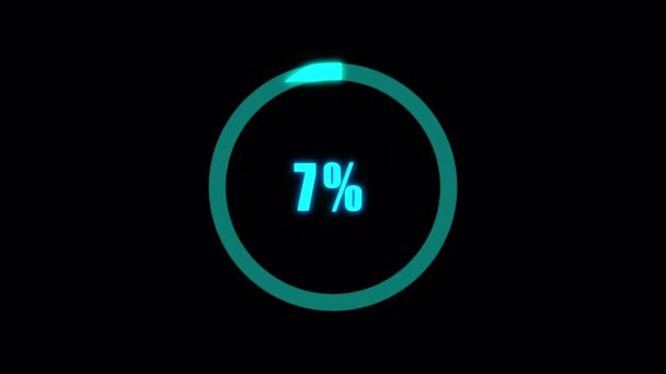 Loading Scale Video Animation Transparent Background Video Loading Loop Loading — Vídeos de Stock