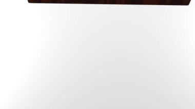 Empty stamp on white background. Put a stamp on a document.