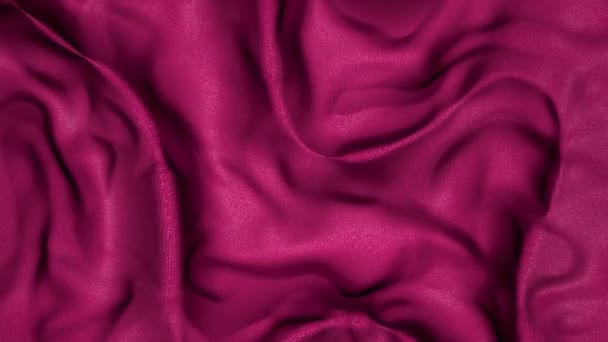 Vidéo Tissu Soie Belles Images Fond Luxe Textile — Video