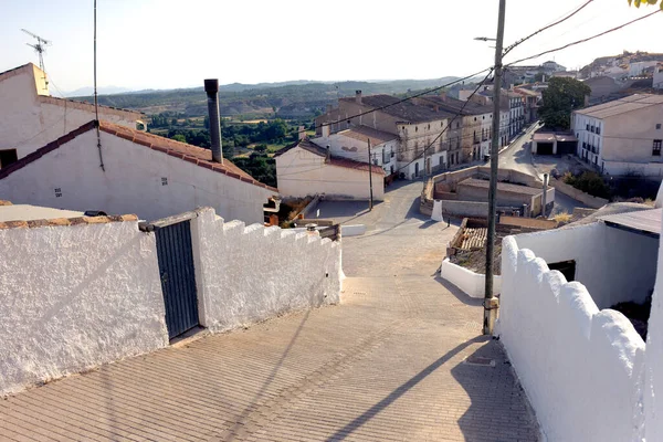 Panoramic Photo Village Streets Alpujarra Spain — Photo