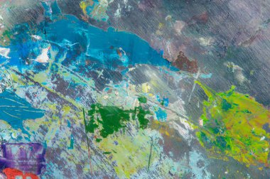 yaratıcı renkli arkaplan: keten astar astarlarken yeni renkli astar renginin geçici bir deseni ve lekeleri 