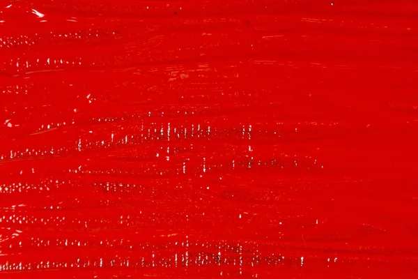 抽象的创作背景 彩色底漆在调色时的红色斑点 笔划和水花 这是一个暂时的物体 — 图库照片