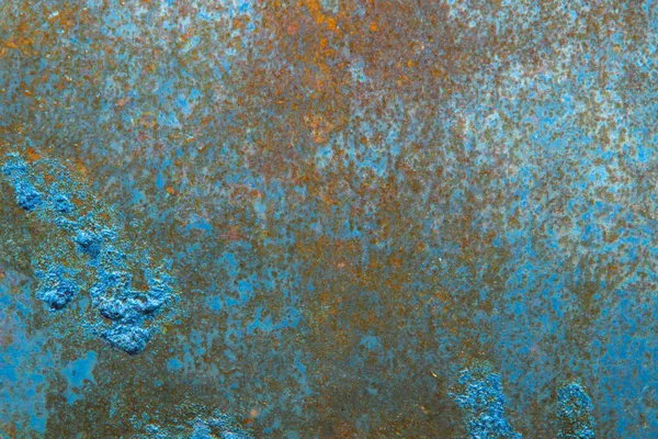 グランジの背景 古い塗装金属表面に錆 鋼の腐食 トーニング — ストック写真