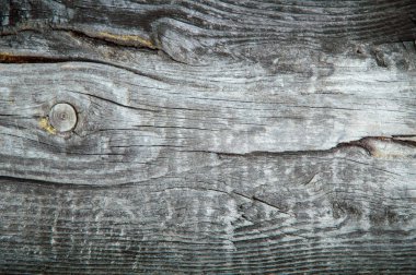 Grunge arkaplan: güneş yanığı, beyaz ahşap yüzey yakın, çatlaklar ve göçükler, tonlama 