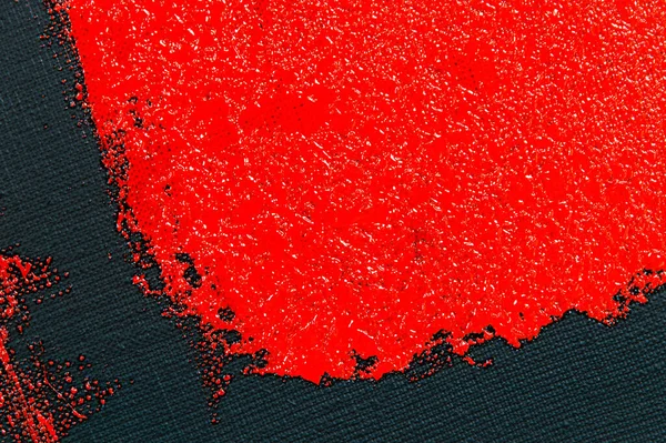 Abstrakt Kreativ Bakgrund Röda Fläckar Stroke Och Stänk Färgad Primer — Stockfoto