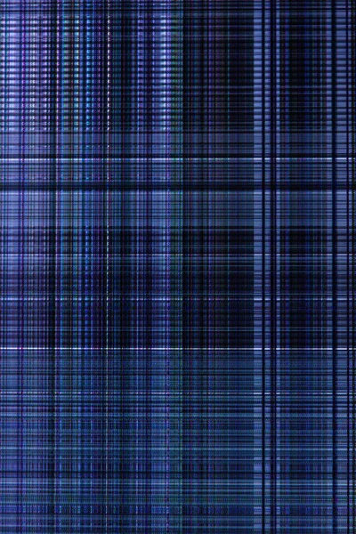 Latar Belakang Digital Abstrak Gelap Matriks Layar Rusak Dengan Interferensi — Stok Foto