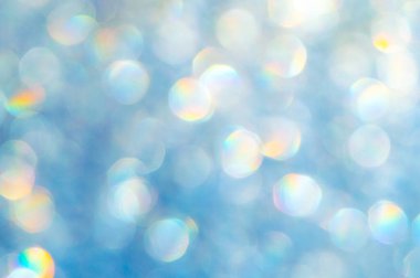 parlak sim arkaplan: donmuş cam üzerindeki birçok renkli ışığın bokeh etkisi, tonlama 