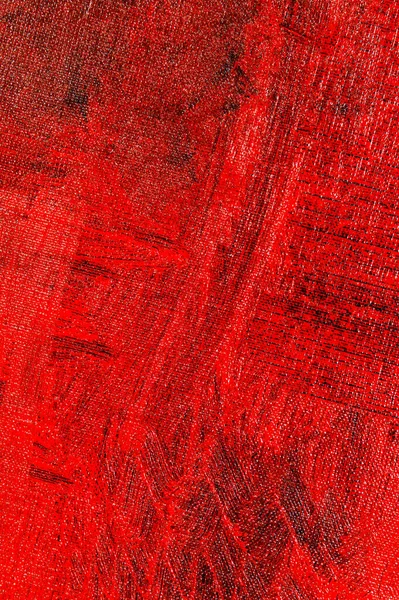 Abstract Creative Background Red Stain Colored Primer Toning Canvas Temporary — Stock Photo, Image