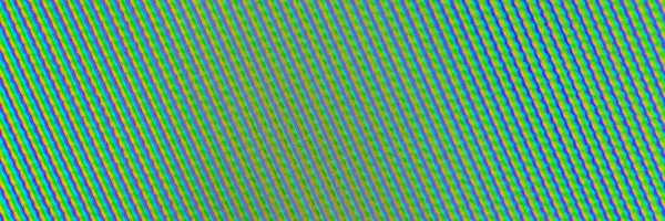 Abstrakter Digitaler Regenbogen Hintergrund Overlay Matrizen Unschärfe Moire Wellen Und — Stockfoto