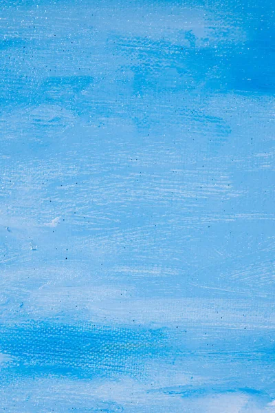 Творчий Фон Небесний Колір Грунтовка Поверхні Полотна Льону Тимчасовий Єкт — стокове фото