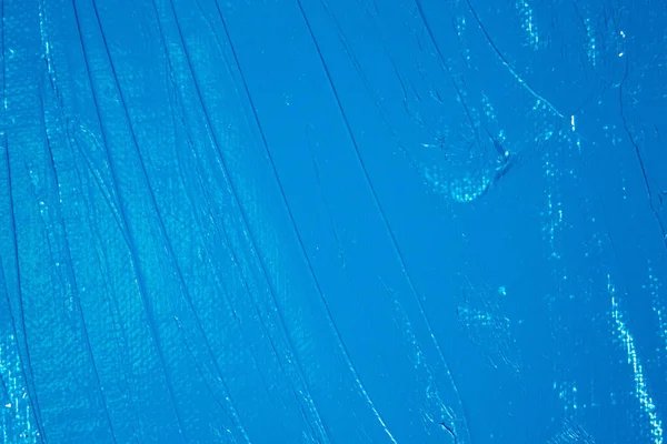 Κορεσμένο Μπλε Αφηρημένο Φόντο Εφαρμόζεται Τονωτικό Αστάρι Μια Λευκή Επιφάνεια — Φωτογραφία Αρχείου