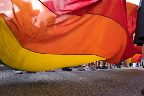 Stockholm Pride parade 6 august 2022. High quality photo