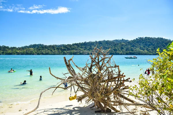 Isla Langkawi Kedah Malasia Diciembre 2020 Vista Hermosa Naturaleza Junto — Foto de Stock