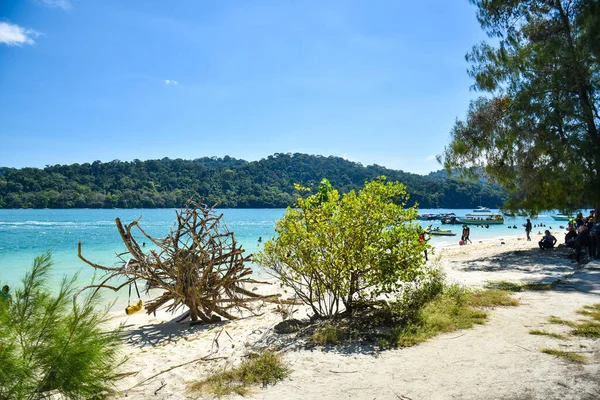 Langkawi Island Kedah Μαλαισία Δεκεμβρίου 2020 Άποψη Της Πανέμορφης Παραλίας — Φωτογραφία Αρχείου