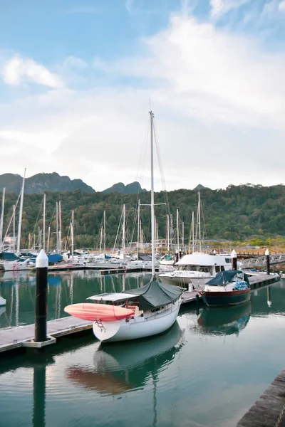 Telaga Harbour Park Langkawi Malaysia December 2020 Вид Домашні Базові — стокове фото