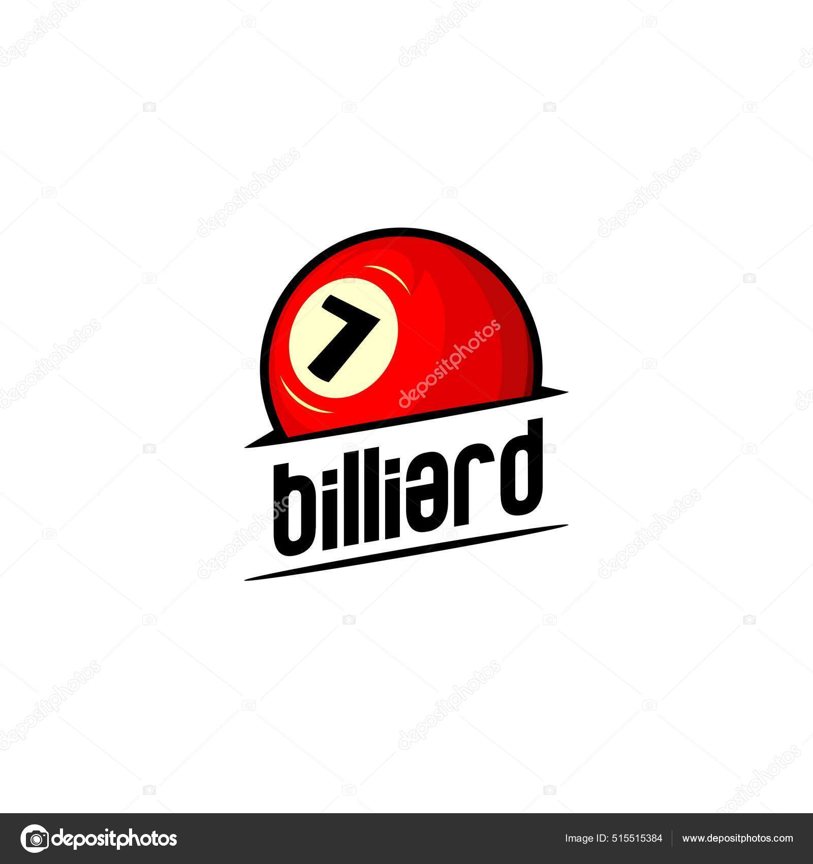 Billiard Logo Illustration Vector Billiard Ball Vector Stock Vector by  ©qutub 515515384