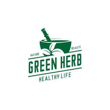 vektör kasesi, bitkisel logo illüstrasyon vektörü