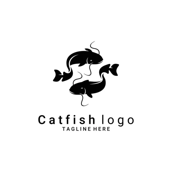Вектор Сома Изображение Логотипа Сома Использован Логотипов Ресторанов Рыболовства Рыбалки — стоковый вектор