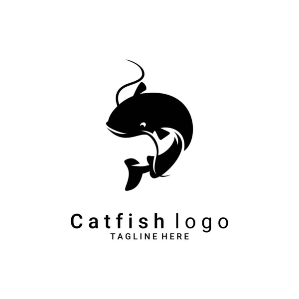 Вектор Сома Изображение Логотипа Сома Использован Логотипов Ресторанов Рыболовства Рыбалки — стоковый вектор