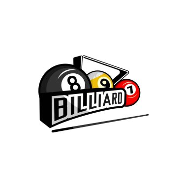 Vektor logo billiard, bisa digunakan untuk logo team, templet, cafe dan bar vector Vektor logo billiard, bisa digunakan untuk logo team, templet, cafe dan bar vector