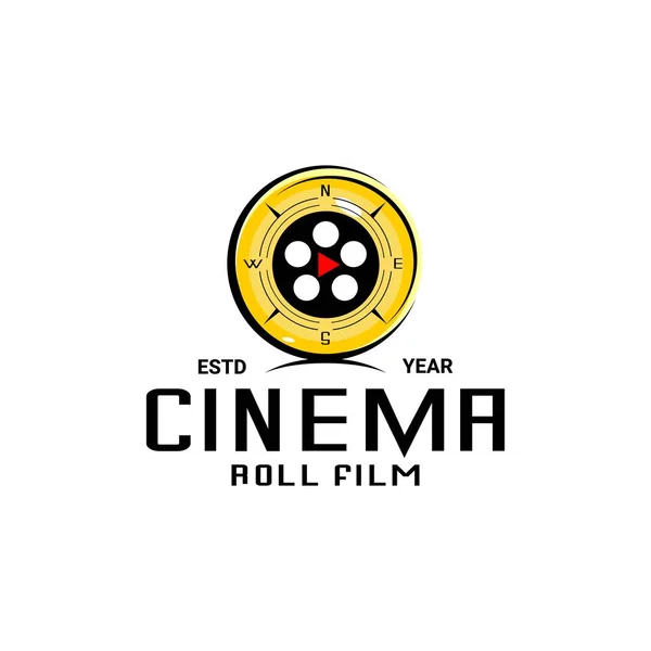 Film Logo Illustratie Vector Film Studio Logo — Stockvector