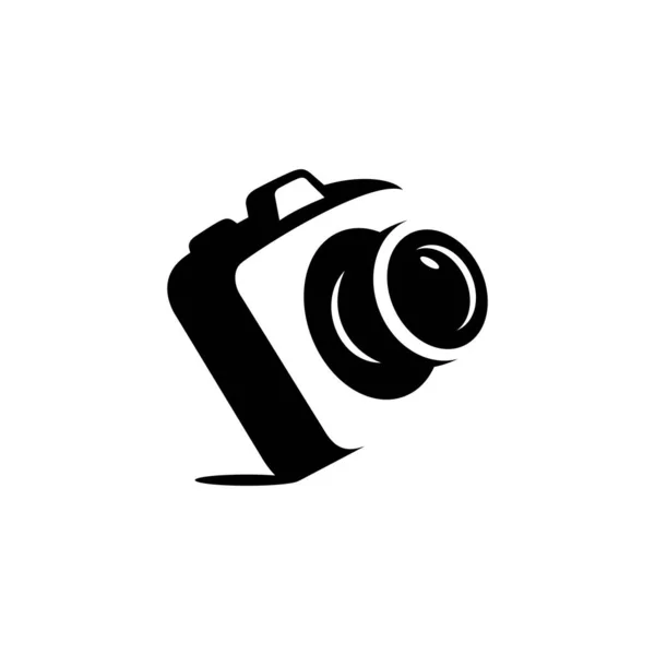 Векторная Камера Дизайн Белом Фоне Иконка Фотографии — стоковый вектор