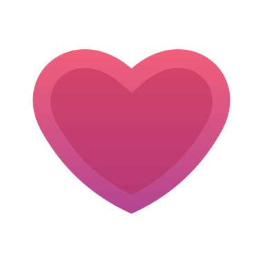 kalp logosu tasarım şablonu simgesi