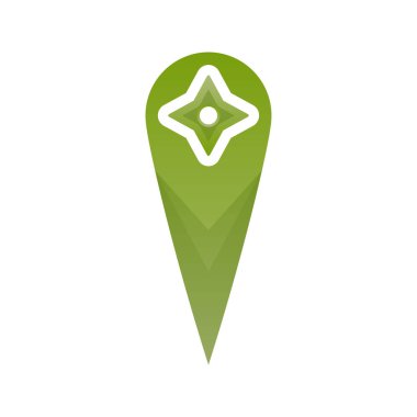 shuriken logo element tasarım şablonu simgesi