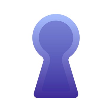 anahtar deliği logo element tasarım şablonu simgesi