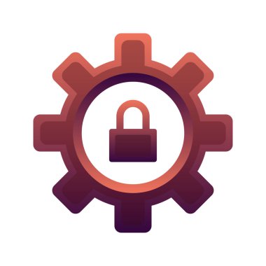 vites logosu tasarım şablonu simgesini kilitle