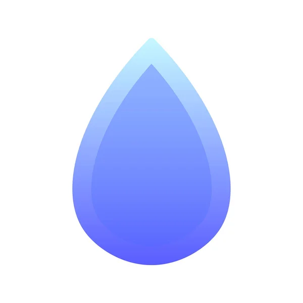 Wasser Logo Design Vorlage Symbol — Stockvektor