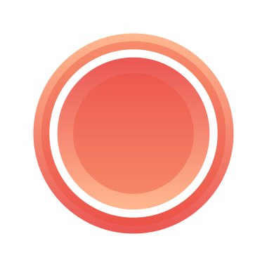 Bozuk para gradyanı logo tasarım şablonu simgesi