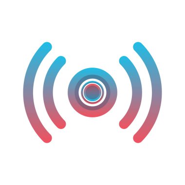 canlı para logosu gradyan tasarım şablonu simgesi