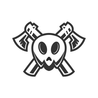 Doodle Kurukafa Baltası Çizgi Film Kavram Vektörü. Logo, Duvar Kağıdı, Banner, Arkaplan, Kart, Kitap Resimleri, Tişört Tasarımı, Etiket, Kapak