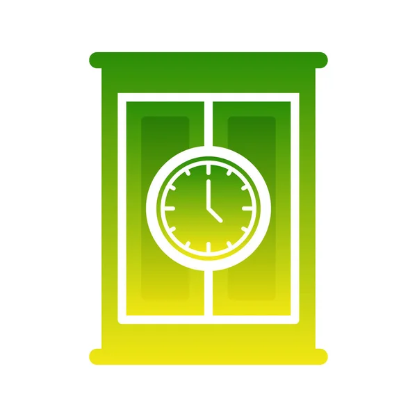 Clock Furniture Logo Gradient Design Template Icon Element — 图库矢量图片