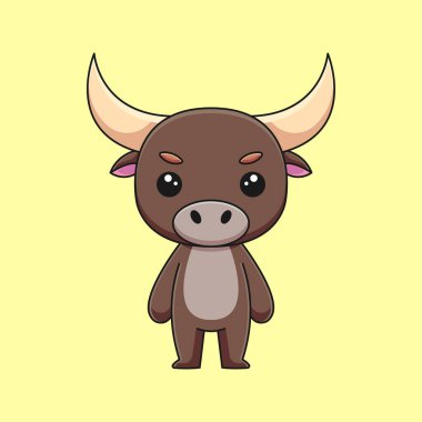 Şirin çizgi film karalama sanat el çizimi konsept vektör kawaii ikon illüstrasyonu