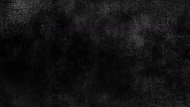 Abstraktní Grunge Špinavé Monochromatické Pozadí Poškrábaný Poškozený Dynamický Překrytí Povrchu — Stock video
