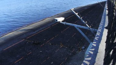 Güvenlik kamerası kontrol bölgesi. CCTV izleme kamerası. Video izleme sistemi.